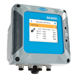 Controlador SC4500, Prognosys, 5 salidas 4-20 mA , 1 sensor digital, 1 sensor de pH/ORP analógico, 100-240 V CA, sin cable de alimentación
